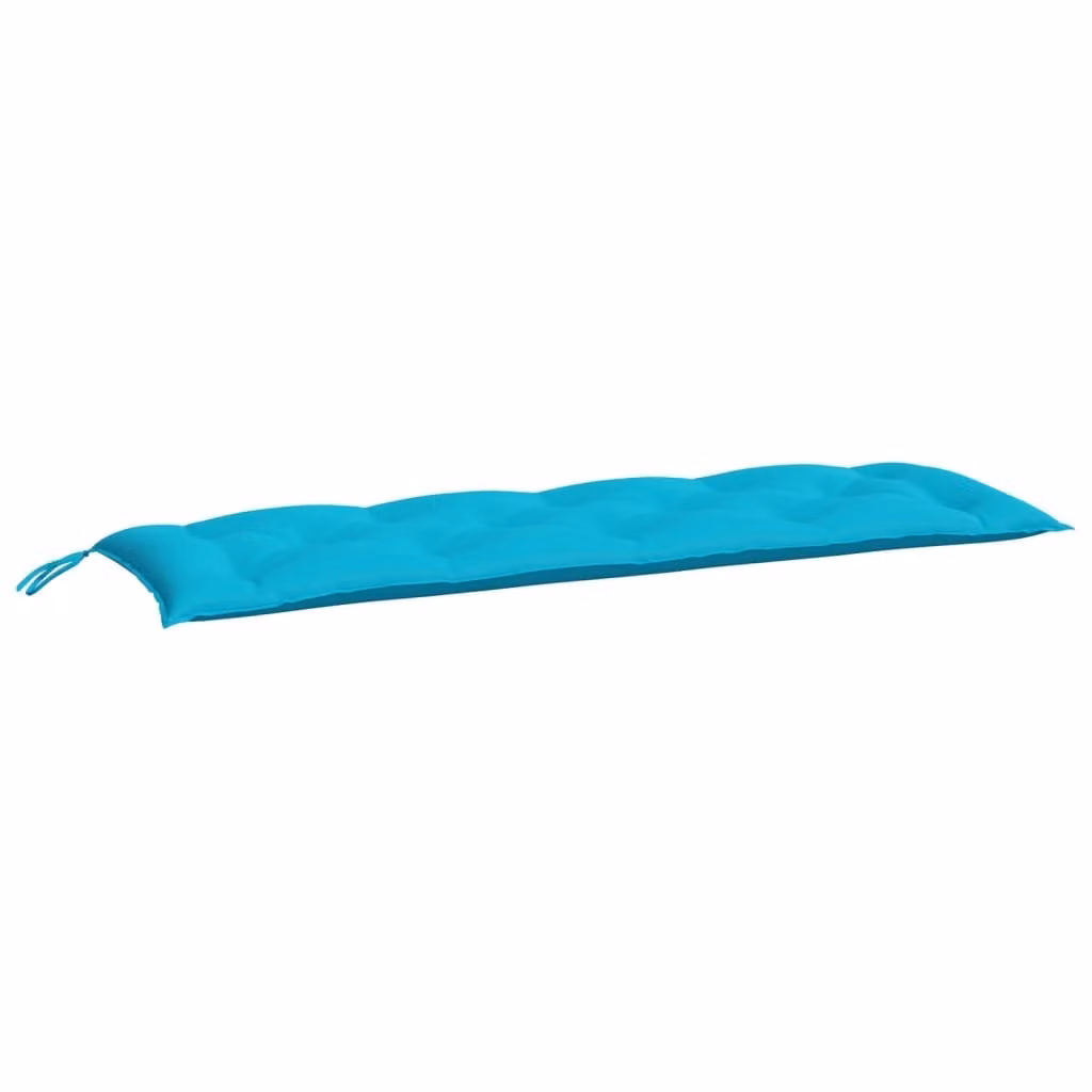 Cuscino per Panca Turchese 150x50x7 cm in Tessuto Oxford