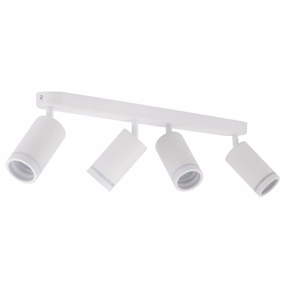 Lampada da soffitto bianca 4xGU10 in metallo Quadruple Jet