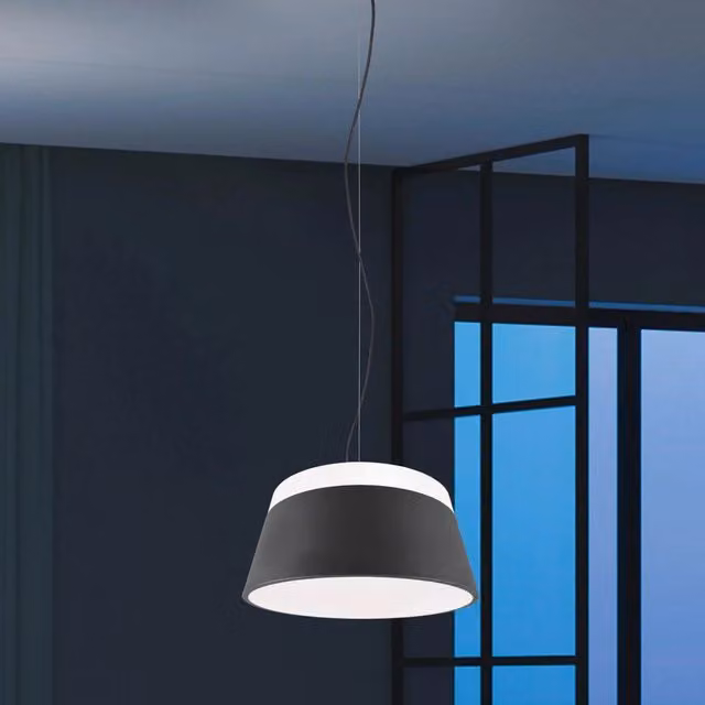 LÚZETE - LÁMPARA DE TECHO DUQUESA METAL NEGRO 45CM
