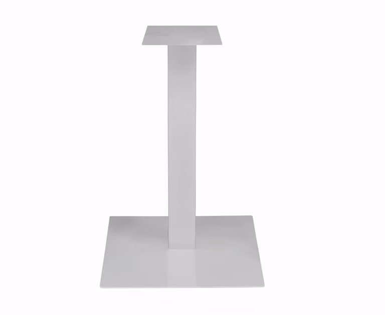 Set di 4 basi per tavolo SPARGI quadrate bianche 72 – 105 cm