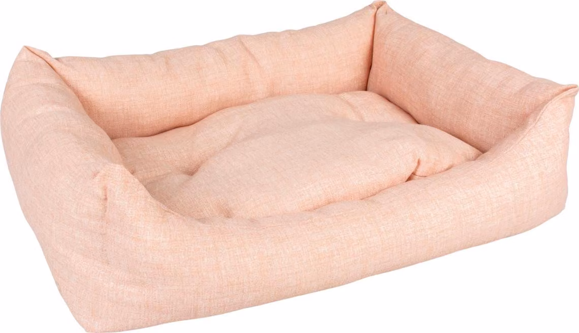Lettino per cani Duvo+ rettangolare, arancione tenue, taglia: L