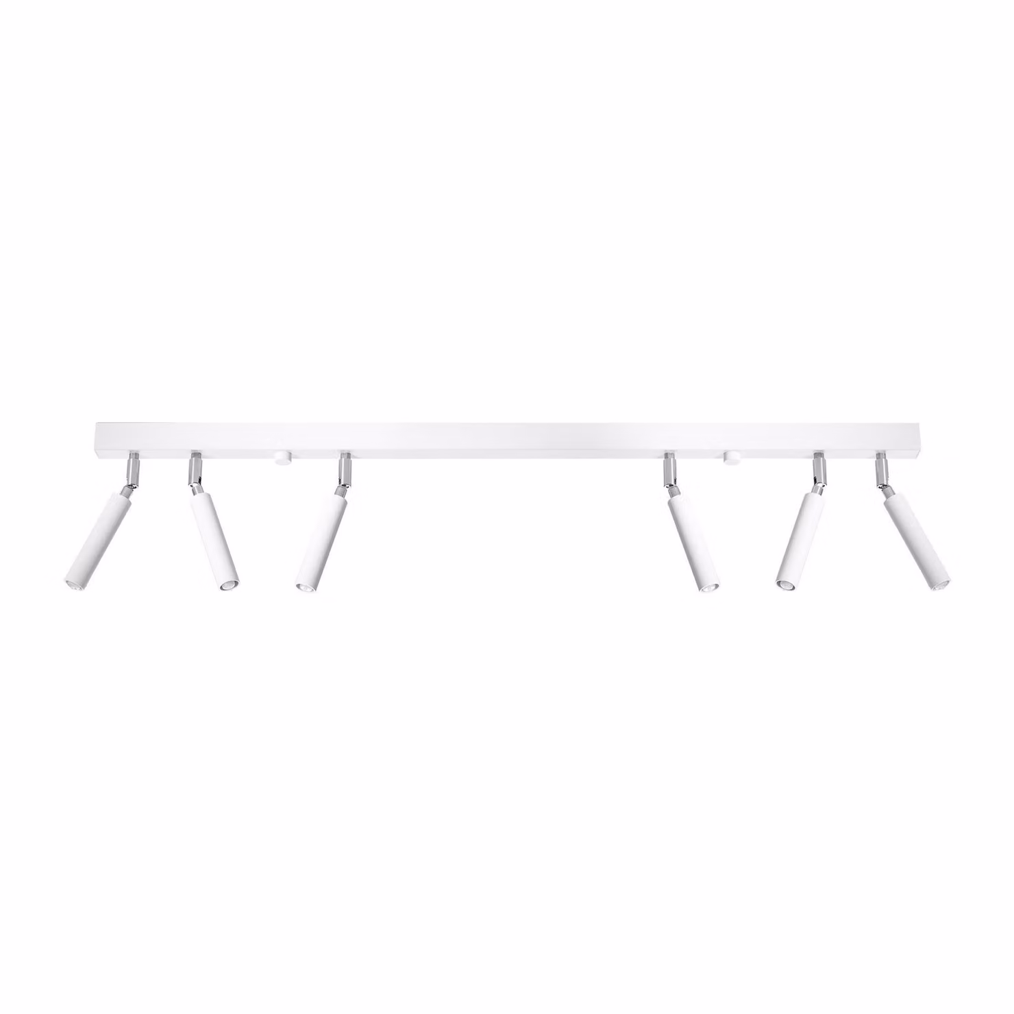 Lampada da soffitto EYETECH 6 bianco 6xG9 8W alluminio 20x3x100cm Sollux Lighting