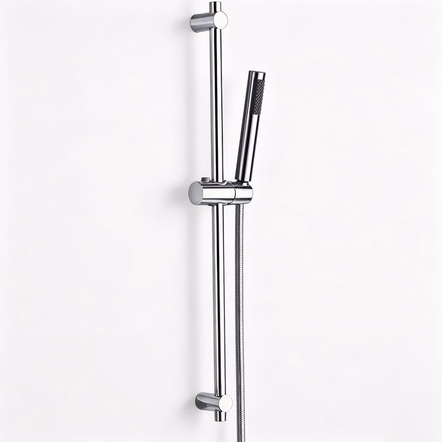 Set completo per doccia in acciaio inossidabile da 70 cm, con doccetta manuale e flessibile