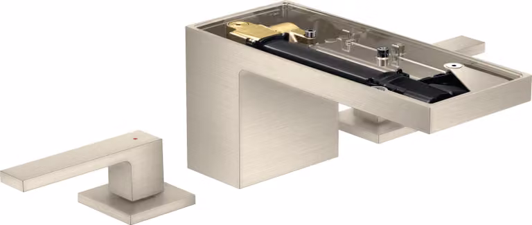 hansgrohe AXOR MyEdition Mélangeur lavabo 3 trous 70 avec vidage à ouverture rapide, sans plaque, 47052820, 47052820