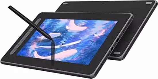 Tavoletta Grafica con Schermo XP-Pen Small, Nero