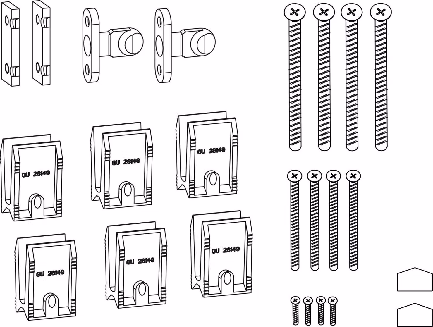 GU-934 Borsa accessori HS schema C
