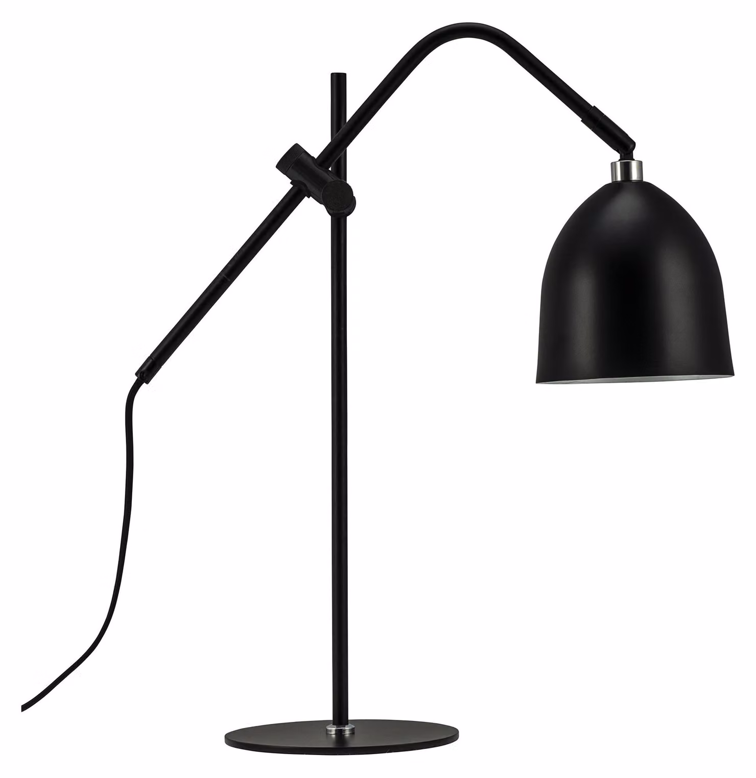Lampada da tavolo, lampada da tavolo, lampada da comodino, lampada da scrivania, lampada da lettura a LED, Easton nero