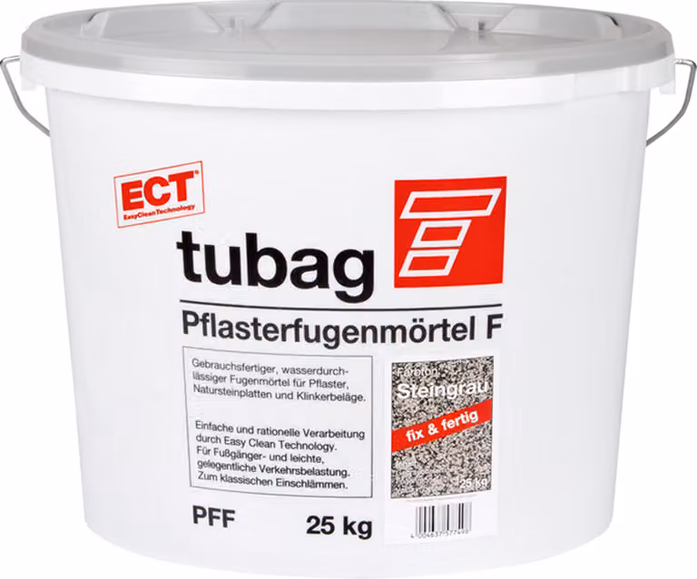 tubag Pflasterfugenmörtel PFF Steingrau 25kg Eimer