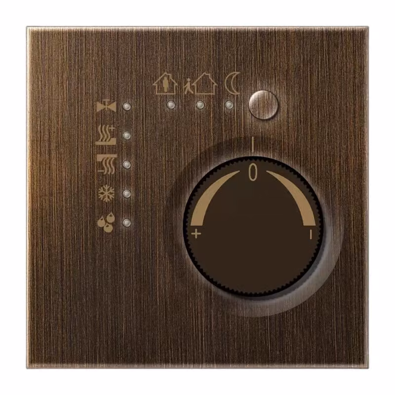 Jung ME2178AT Regolatore continuo KNX in ottone anticato