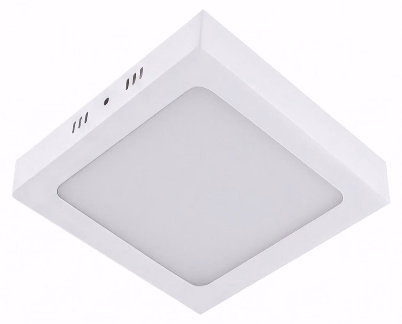 Lampada da soffitto a LED in alluminio L: 22,5 cm Bianco quadrato bianco neutro 4000 K 2010 lm
