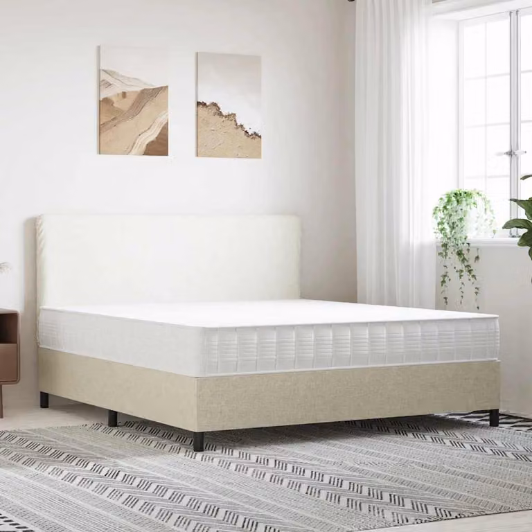 vidaXL Materasso a Molle Insacchettate Medio Rigido 180x200 cm