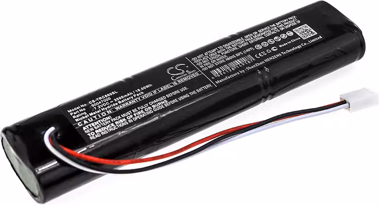TECHTEK Batteria compatibile con [Trilithic] 860 DSPi Cable Meter, 860DSP, 860DSP analyzer sostituisce 90047000