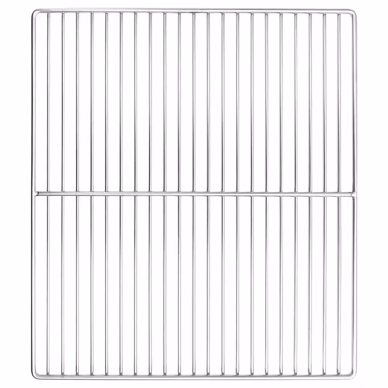 Griglia vidaXL in acciaio inox argento L: 45 cm, P: 40 cm