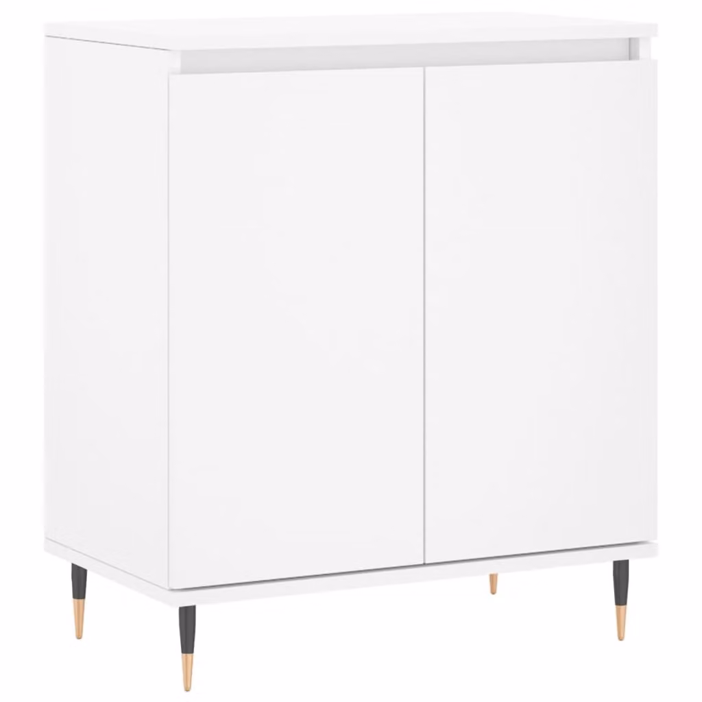 Credenza Bianca 60x35x70 cm in Legno Multistrato