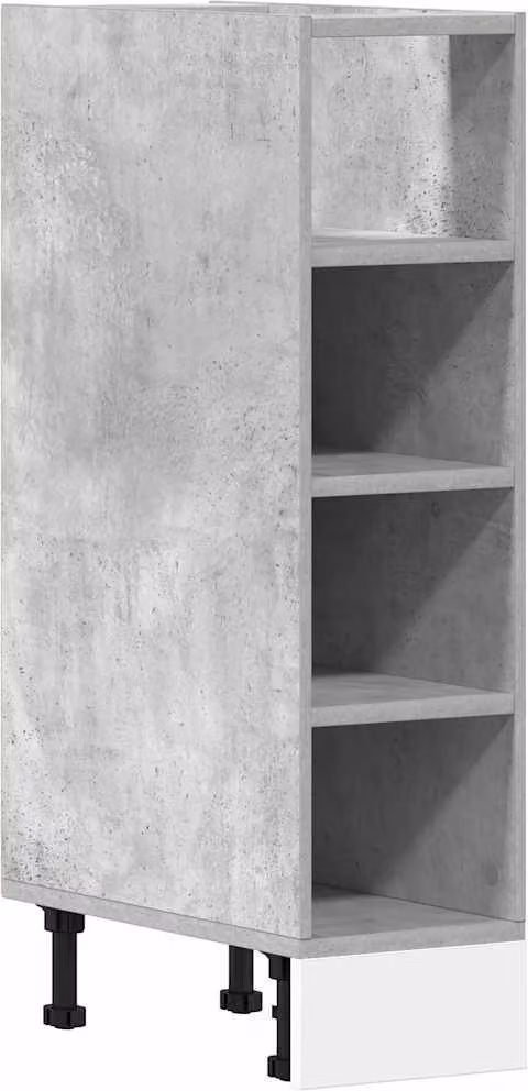 Armadio Inferiore “Riga” Grigio Cemento 20x44,5x81,5 cm