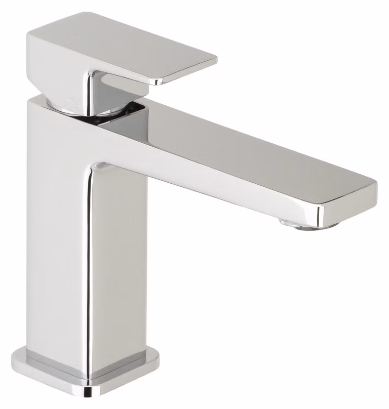 Rubinetto monocomando per lavabo Herzbach, serie S, senza tappo di scarico