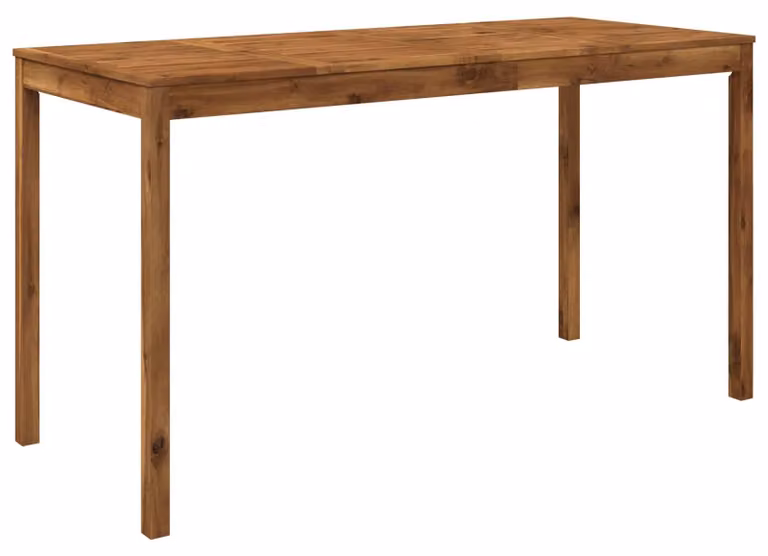 Tavolo da giardino, modello "Natur", 196 x 80,5 x 105 cm, in legno massello di acacia
