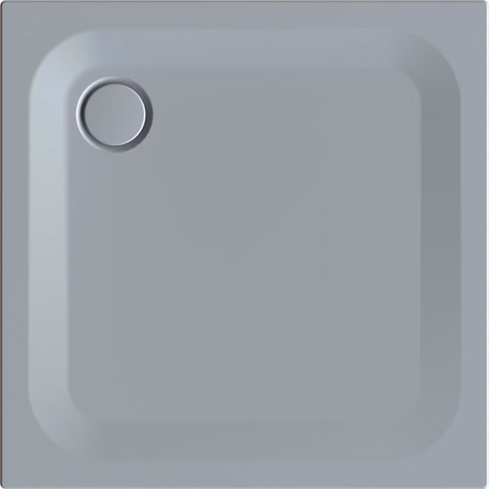 BetteUltra receveur de douche rectangulaire avec support de baignoire minimum, 900x900x25mm, 5930-412T1, 5930-412T1