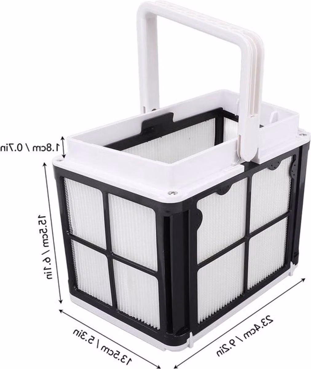 Cesto filtrante fine, facile da pulire, per robot aspirapolvere per piscine, struttura robusta, efficiente e pratico, ideale per modelli CC e Advantage