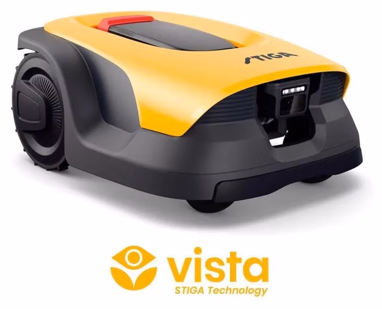 Robot tosaerba STIGA A 10v | Quad-RTK per una falciatura accurata | Telecamera HDR per il rilevamento degli ostacoli | Falciatura ordinata in schemi e binari | Perfetto per 1000 m²