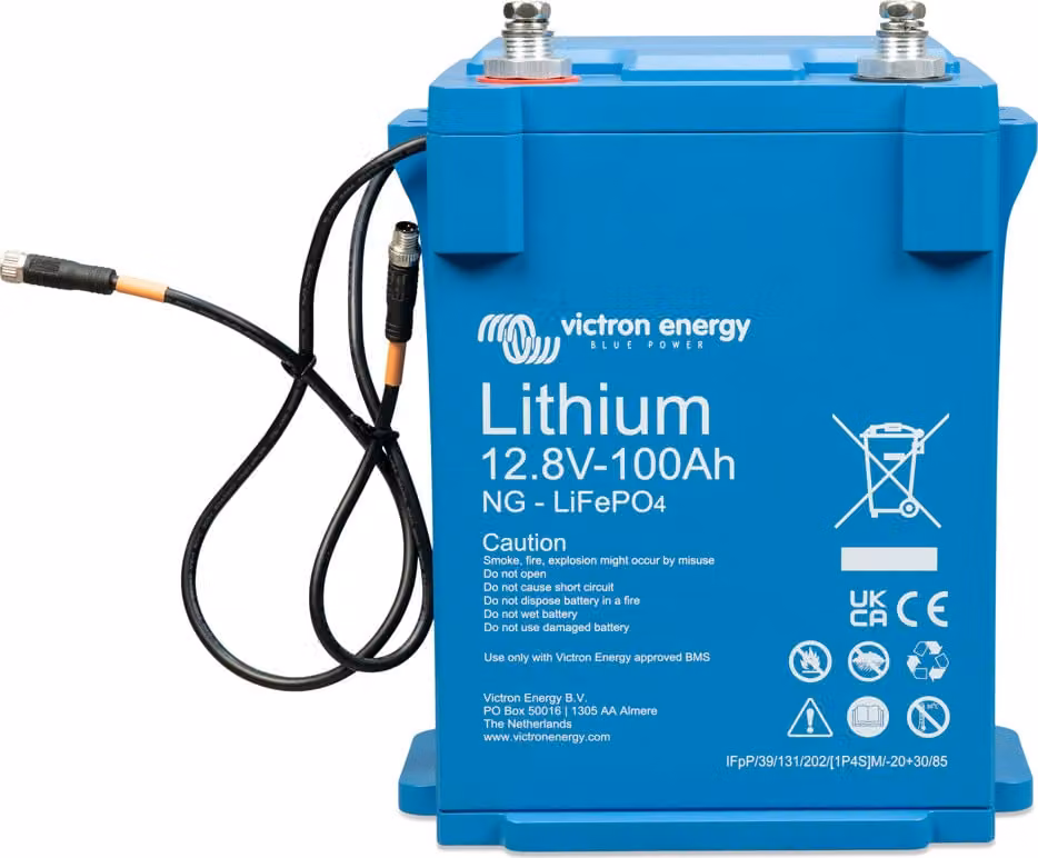 Victron Lithium-NG Batterie 100Ah 12,8V BMS integrierter Shunt Next Generation