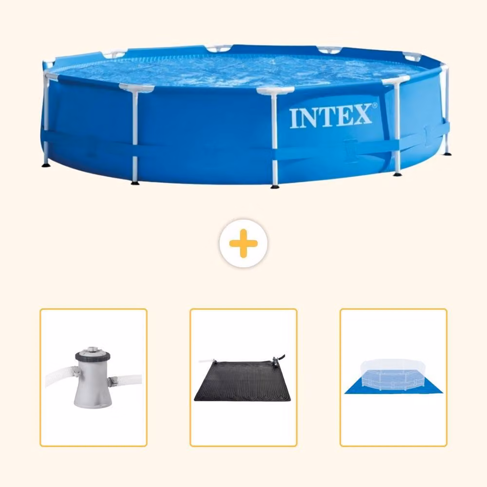 Piscina fuori terra a struttura - 305x76 cm - 4 pezzi - Modello SCB79
