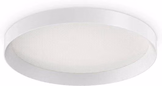 Plafoniera Moderna Fly Alluminio-Materie Plastiche Bianco Led 18W 4000K