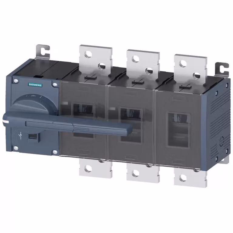 Interruttore sezionatore SIEMENS grigio 2000 A, 8 contatti di chiusura, 8 contatti di apertura, Siemens 3KD56320RE100