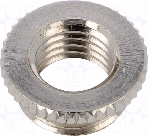 1 x Riduttore di filettatura per filetto interno: M12, filetto esterno: M16. Codice: 1.076.1612.50. Riduttori