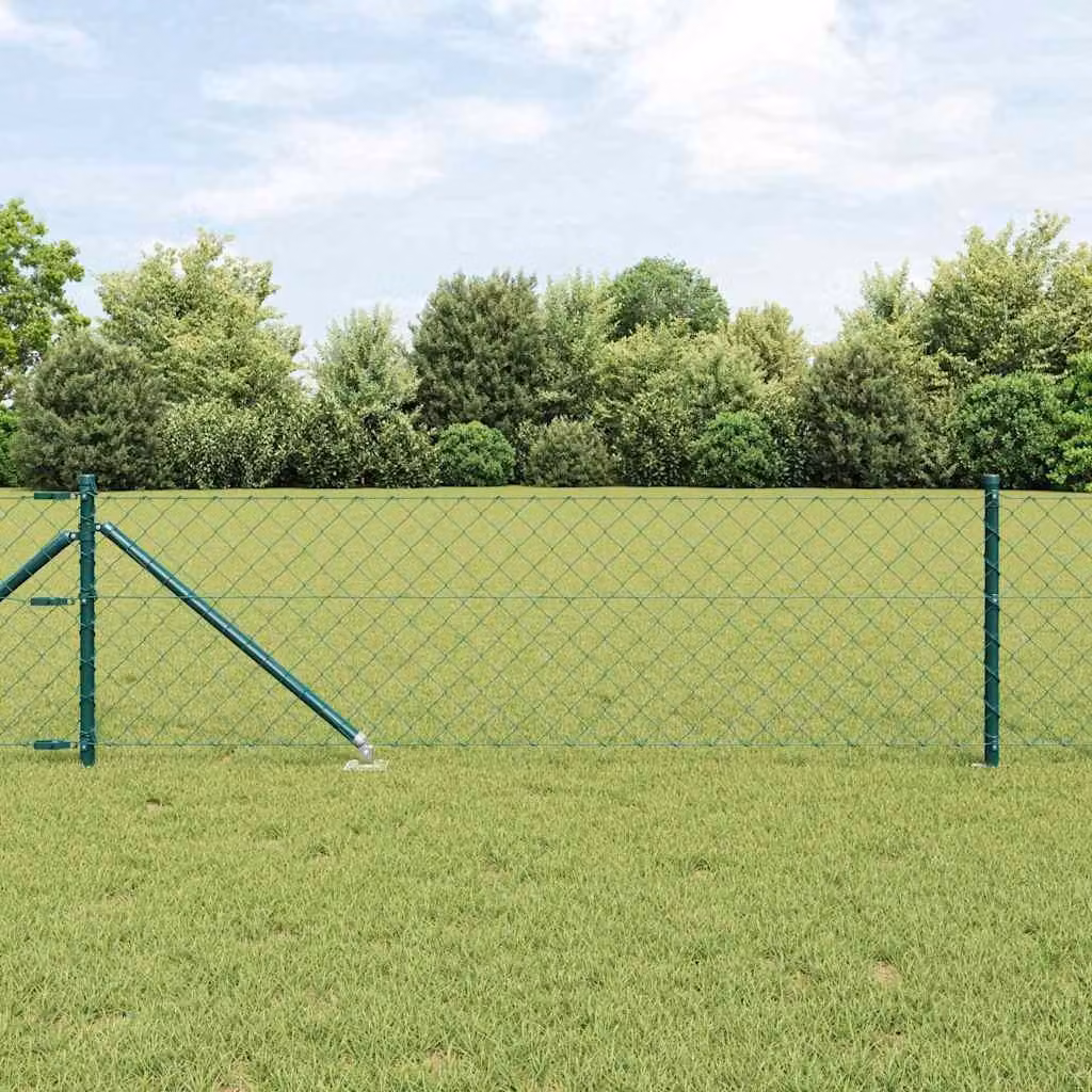 Recinzione in rete saldata con punte 25 x 0,8 m (L x H)