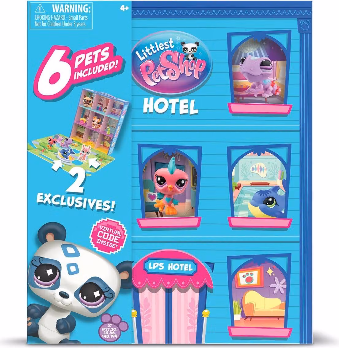 Set da gioco Pet Hotel con accessori per Littlest Pet Shop