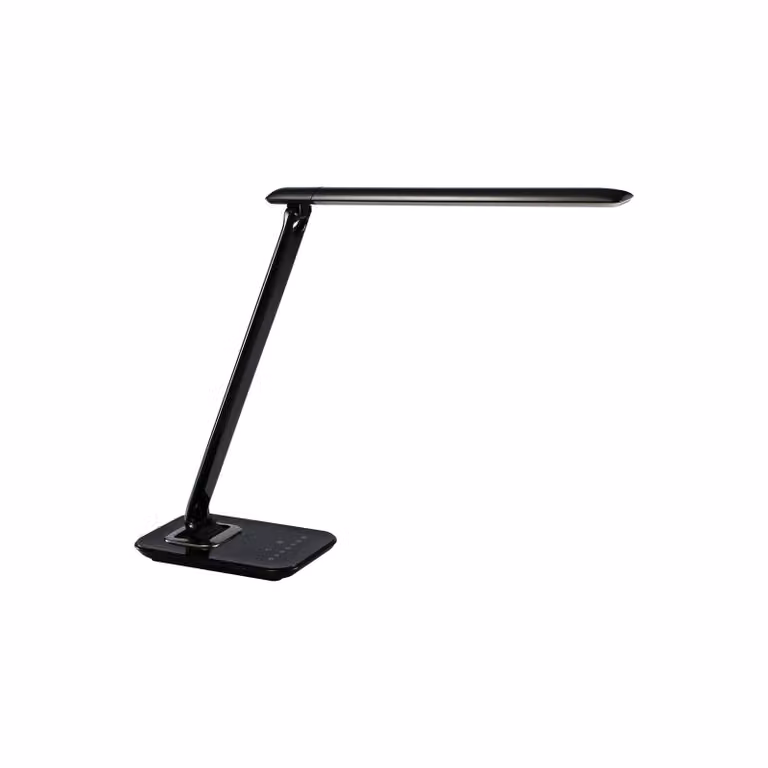 Aluminor Lampada da scrivania Bob, dimmerabile, Nero, Studio / Ufficio, Metallo, Moderno, Lampada da tavolo LED