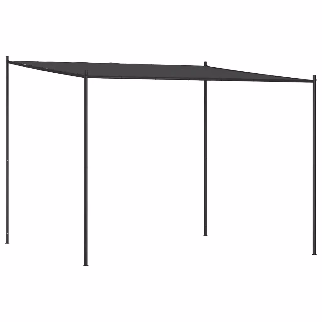 Gazebo VIDAXL in acciaio e poliestere colore antracite L/P: 300 x 300 cm – 2