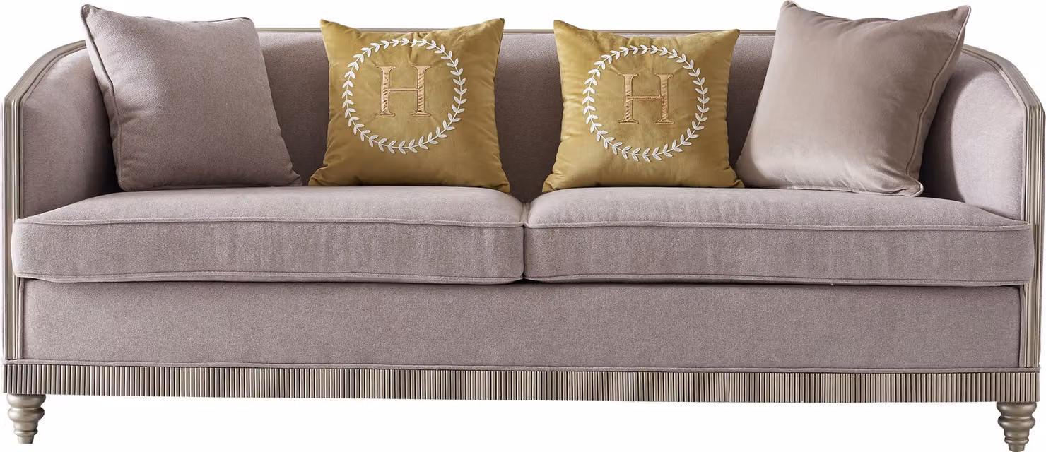 Sofagarnitur 3+1+1 Sitzer Wohnzimmer Polstermöbel Modernes Sofa Sessel