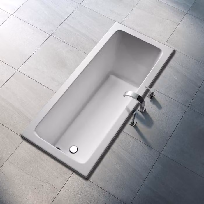 Vasca da bagno freestanding Kronenbach, modello Cube, dimensioni 170 x 75 cm