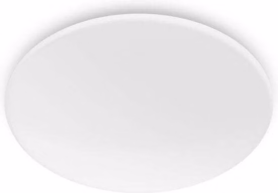Lampada da soffitto Philips Moire - luce bianca calda - grande