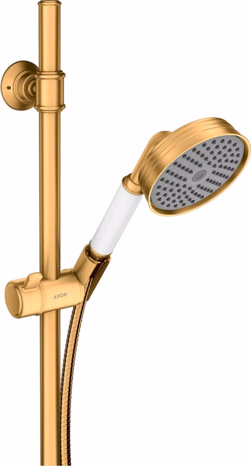 hansgrohe AXOR Ensemble de douche Montreux 0,90 m, douchette à main 100 1 jet Classic, 27982250, 27982250