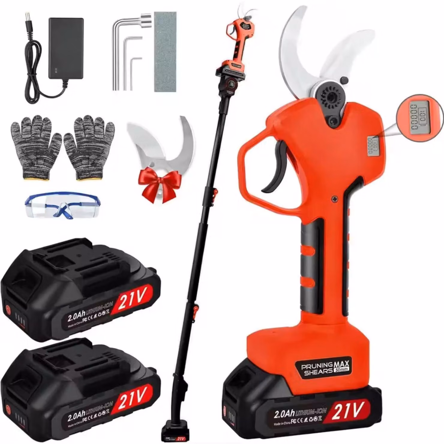 Potatori elettrici, motore brushless, portata estesa, 2 batterie