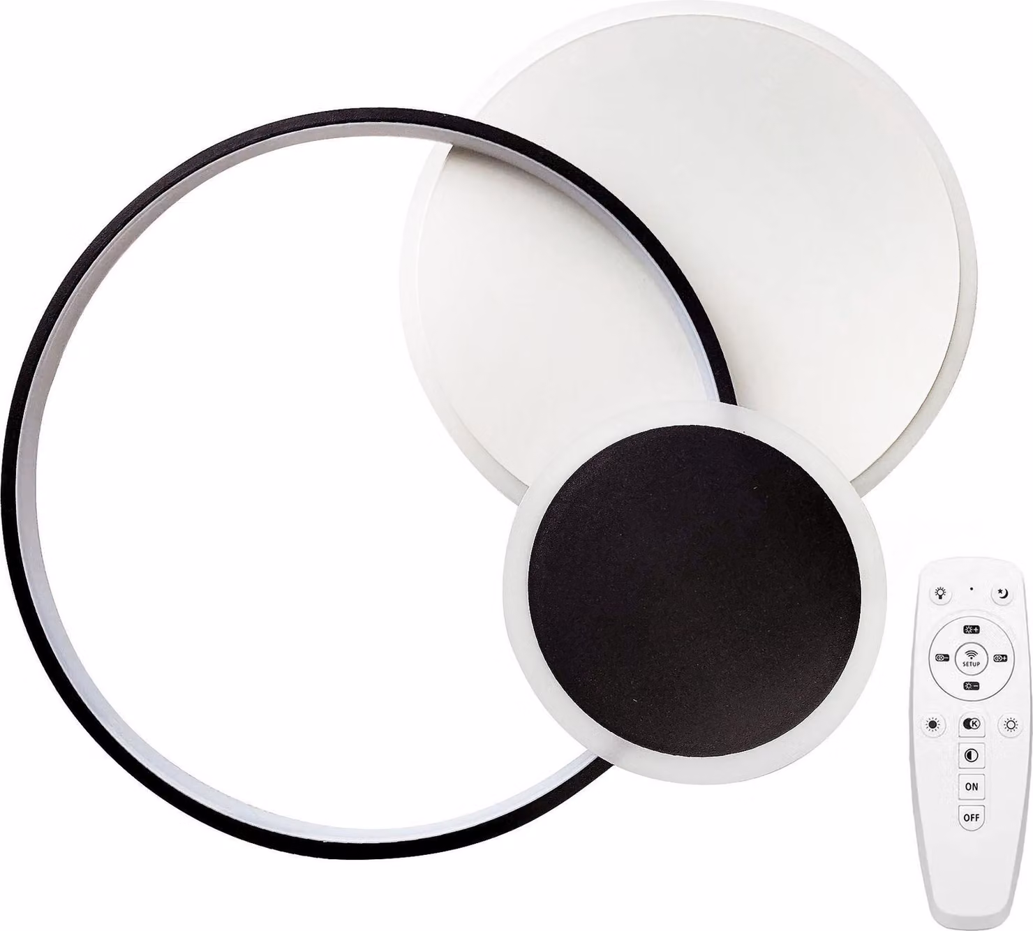 Lampada Da Soffitto Toolight App1709-C Led Black