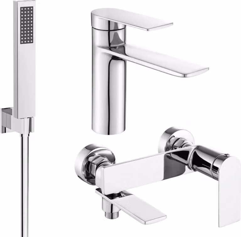 Mexen Zero R02 set bagno, cromo - 71103R02-00