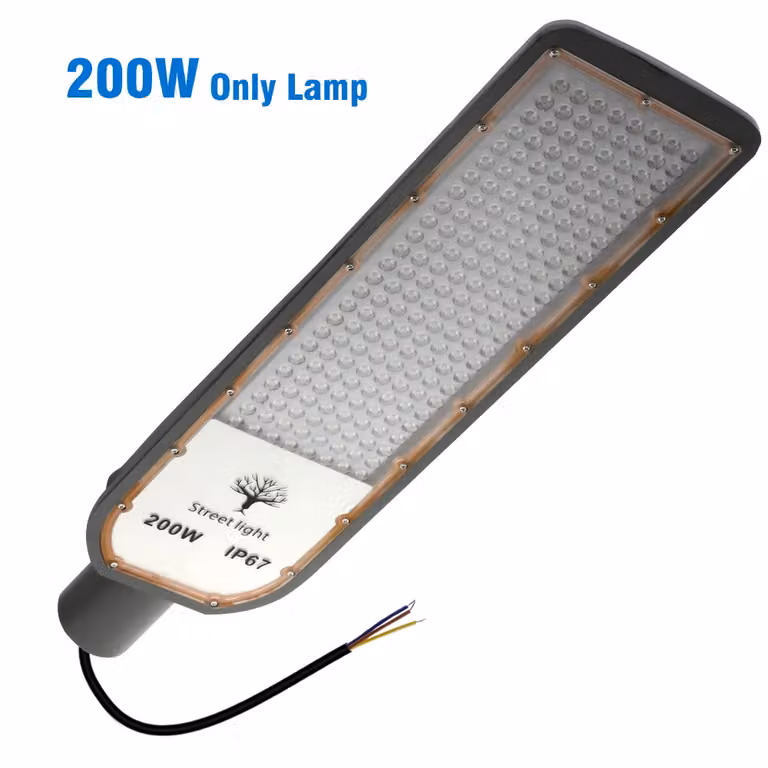 Lampada stradale, impermeabile IP67, LED ad alta luminosità, 200W