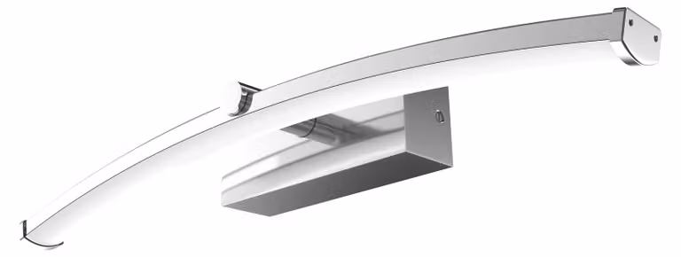 Lampade OSRAM, tonalità cromata, 3000 K / 4000 K, bianco caldo, 800 lm, 12 W, alluminio, angolo di emissione di 120°, durata di 30.000 ore