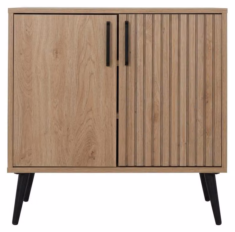 Piccolo armadietto marrone, mobile in legno, cassettiera, mobili per il soggiorno, stile moderno