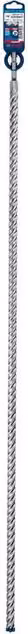 Punta da trapano SDS Plus-7X Expert Bosch con punta in carburo, colore argento, Diametro: 16 mm, Lunghezza: 95 mm