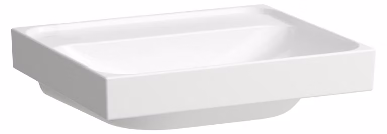 LAUFEN MEDA lavabo, encastrable, 550x460mm, sans trou pour robinet, sans trop-plein, H8101120001121, H8101120001121