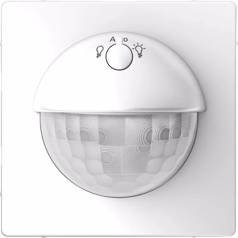 Merten MEG5711-6035 ARGUS 180 modulo sensore di presenza da incasso con interruttore System Design bianco loto lucido