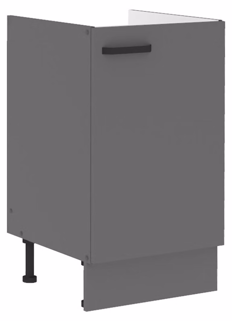 Cucina NESSA Mobile sottolavello 50 antracite Angolo cottura Blocco cucina Cucina componibile