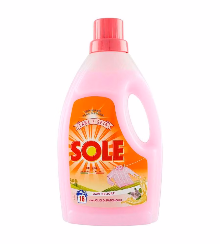 Sole Detersivo per Capi Delicati Classico 1L con Balsamo Ammorbidente