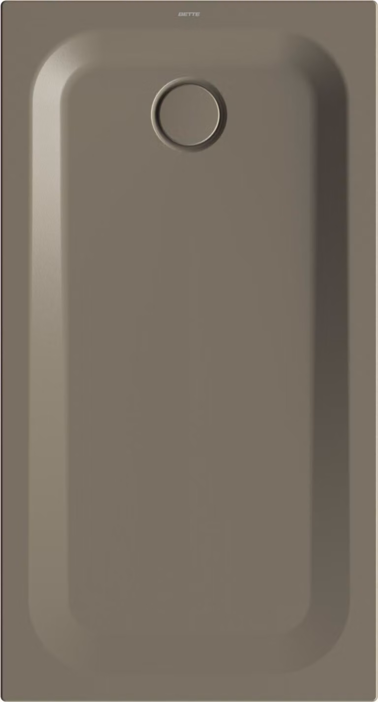 Receveur de douche rectangulaire BetteUltra avec support de baignoire minimum, 1300x700x35mm, 5784-404T1, 5784-404T1