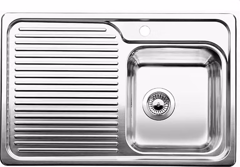 BLANCO CLASSIC 40 S Lavello da incasso / Acciaio inox / satinato / mano destra / tappo